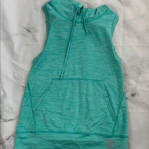Teal Born Primitive Hooded Tank